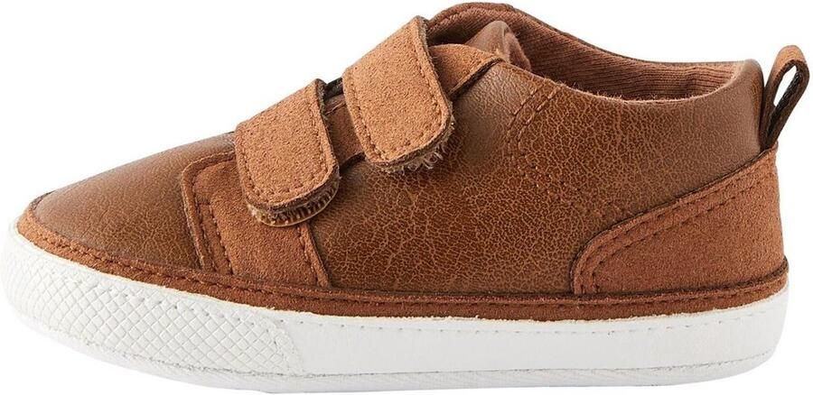 Next Jongens Babysneakers met klittenbandsluiting Bruin