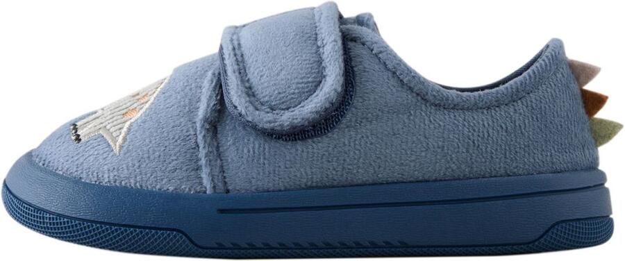 Next Jongens Barefoot pantoffels met klittenbandsluiting en zacht voetbed Blauw
