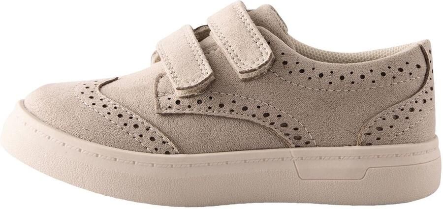 Next Jongens Brogues met klittenbandsluiting Naturel