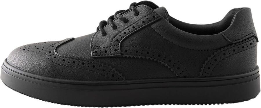 Next Jongens Brogues met veters voor naar school Zwart