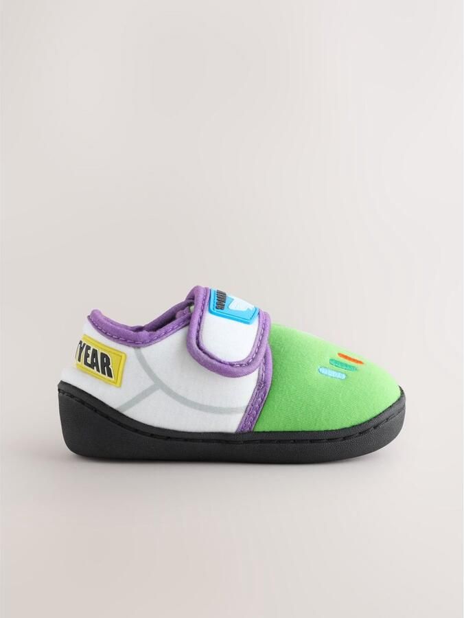 Next Jongens Gevoerde warme Toy Story pantoffels met voetbed Geel