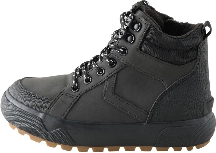 Next Jongens Hoge skateschoenen met noppen en brede pasvorm (G) Zwart