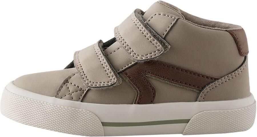 Next Jongens Hoge sneakers met klittenbandsluiting en brede pasvorm (G) Grijs