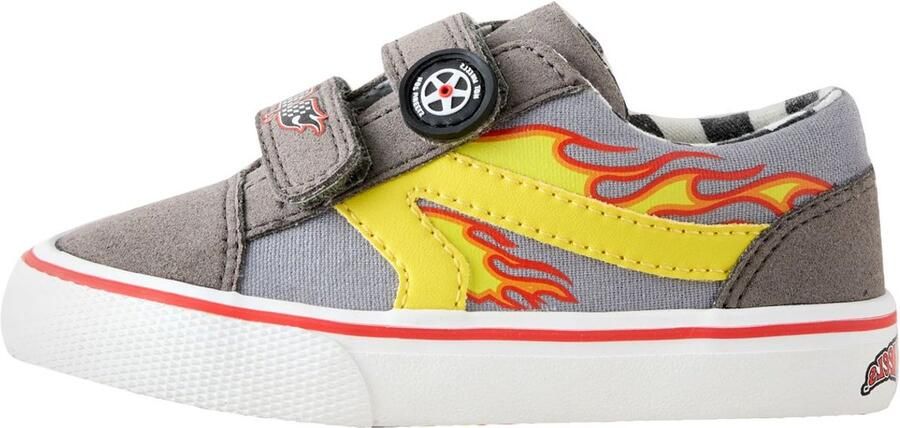 Next Jongens Hot Wheels sneakers met klittenbandsluiting Grijs
