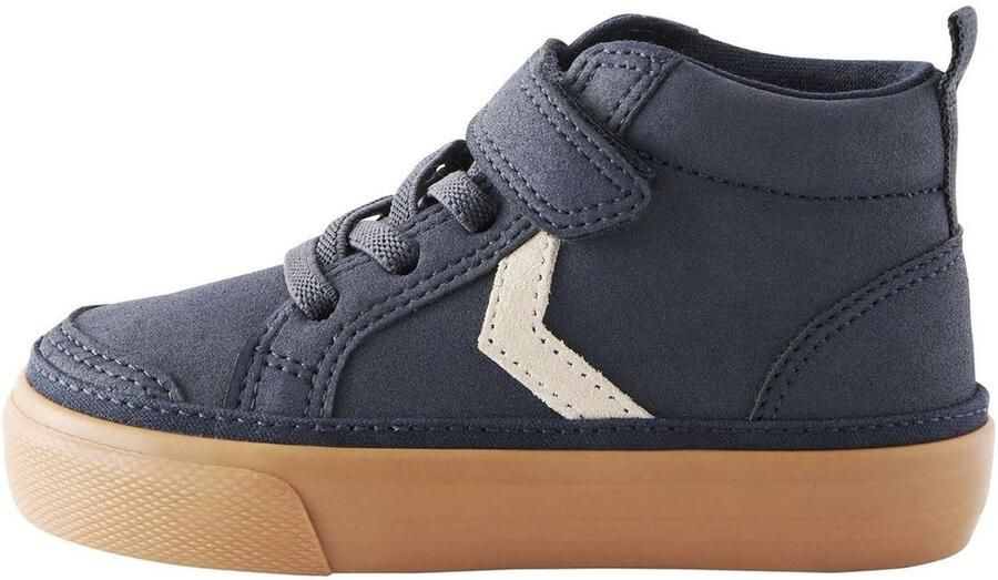 Next Jongens Laarzen met klittenbandsluiting visgraatmotief en elastische veters Blauw