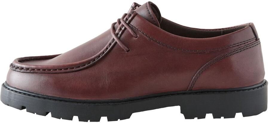 Next Jongens Leren Apron-schoenen met veters Rood