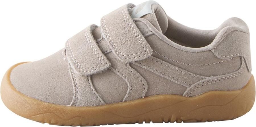 Next Jongens Leren Barefoot-sneakers met klittenbandsluiting Naturel