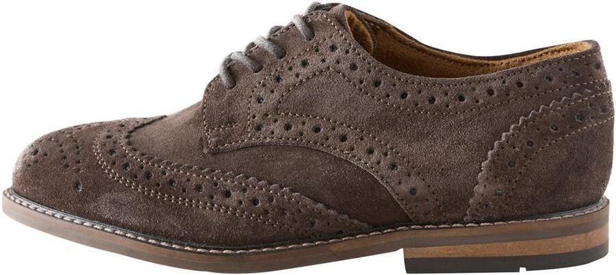 Next Jongens Leren brogues met veters Bruin
