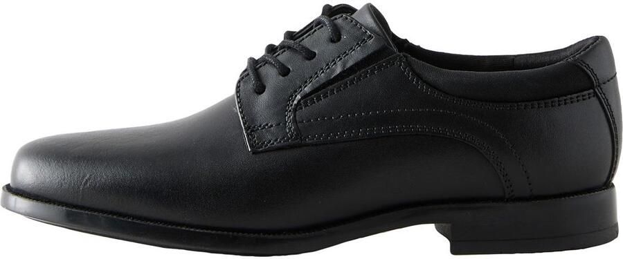 Next Jongens Leren Derby-veterschoenen voor school Zwart