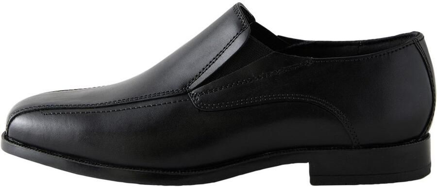 Next Jongens Leren loafers voor school Zwart