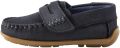 Next Jongens Leren pennyloafers met klittenbandsluiting Blauw - Navy