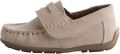 Next Jongens Leren pennyloafers met klittenbandsluiting Naturel - Beige