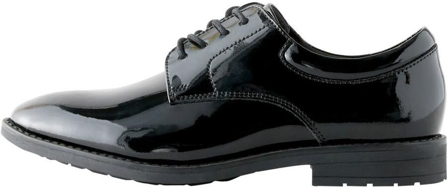Next Jongens Leren veterschoenen Zwart
