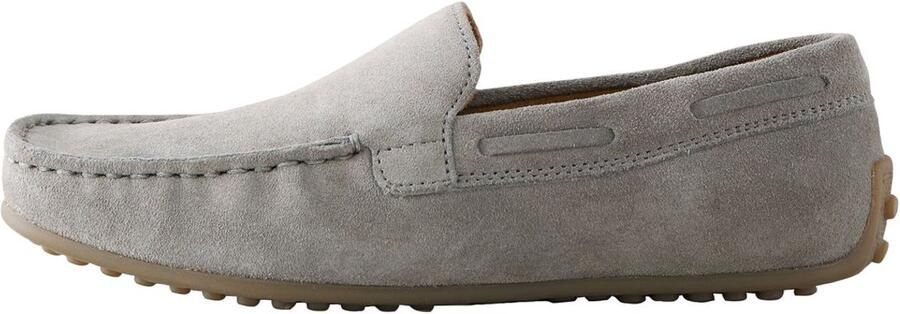Next Jongens Loafers met brede pasvorm (G) Grijs