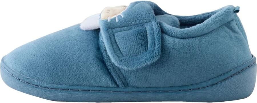 Next Jongens Pantoffels met klittenbandsluiting en voetbed Blauw