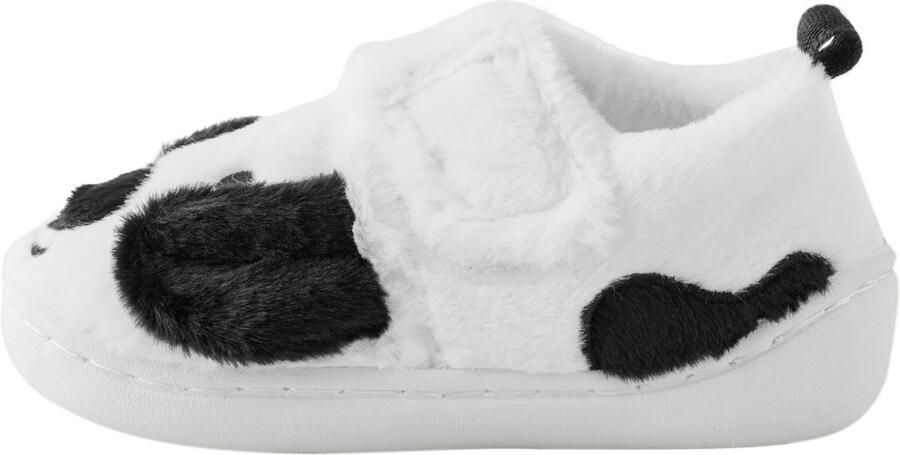 Next Jongens Pantoffels met klittenbandsluiting en voetbed Wit