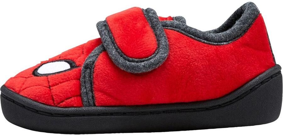 Next Jongens Pantoffels met print klittenbandsluiting en kuipzool Rood