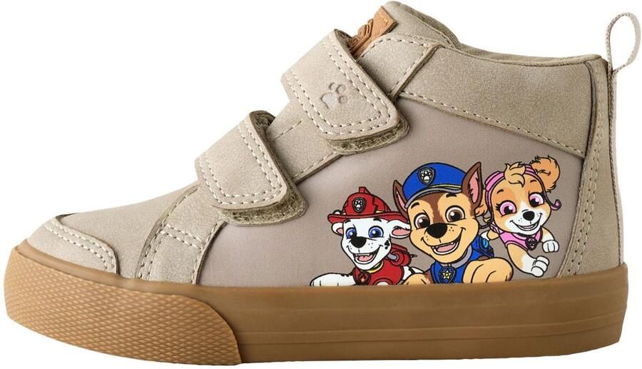 Next Jongens Paw Patrol laarsjes met klittenbandsluiting Naturel