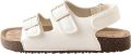 Next Jongens Sandalen met verzacht voetbed en twee gespbandjes Wit - Wit