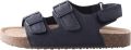 Next Jongens Sandalen met verzacht voetbed en twee gespbandjes Blauw - Navy
