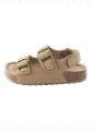 Next Jongens Sandalen met verzacht voetbed en twee gespbandjes Naturel - Stone/Grijs