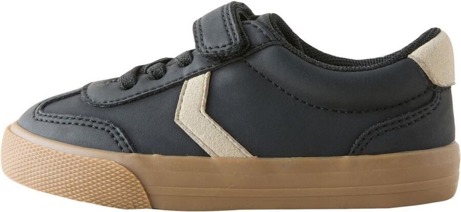 Next Jongens Sneakers met elastische veters en klittenbandsluiting brede pasvorm (G) Zwart