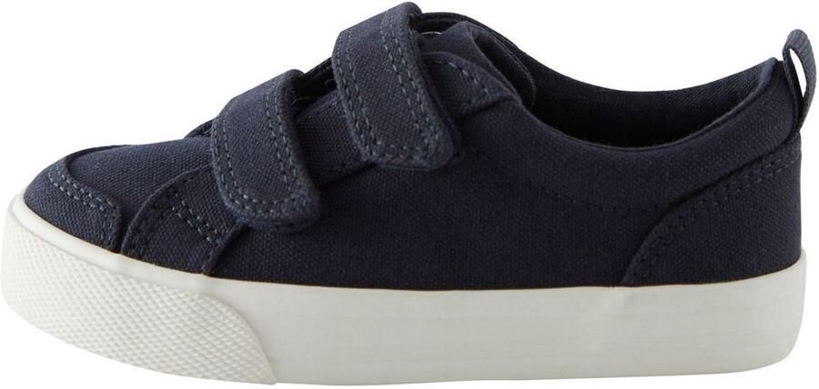 Next Jongens Sneakers met twee bandjes met klittenbandsluiting brede pasvorm (G) Blauw - Foto 1