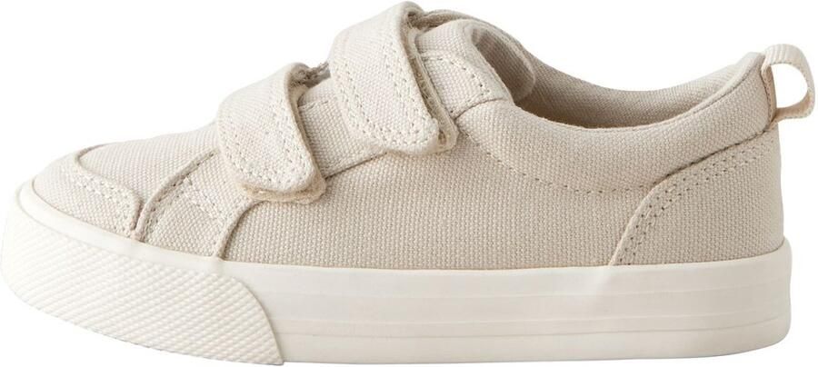 Next Jongens Sneakers met twee bandjes met klittenbandsluiting brede pasvorm (G) Naturel