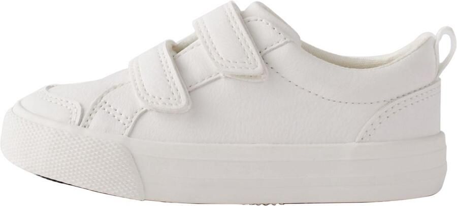 Next Jongens Sneakers met twee bandjes met klittenbandsluiting brede pasvorm (G) Wit