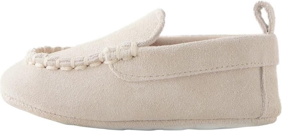Next Jongens Suède babyschoenen Naturel
