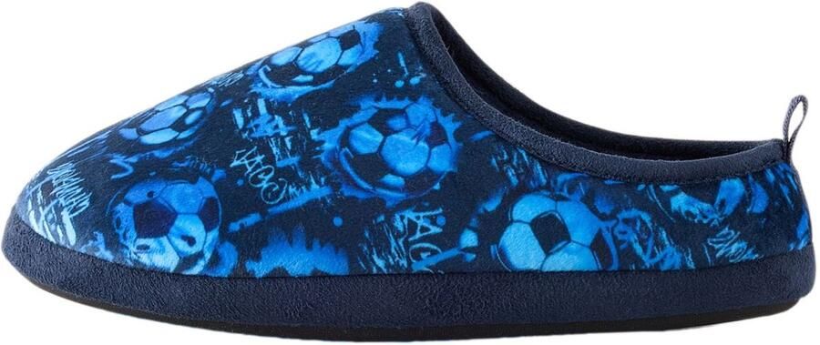 Next Jongens Warme gevoerde pantoffelmuiltjes Blauw