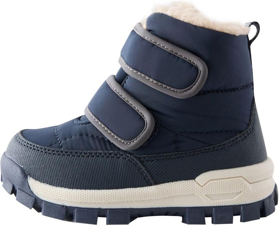 Next Jongens Waterbestendige gevoerde wandelschoenen met klittenbandsluiting Blauw