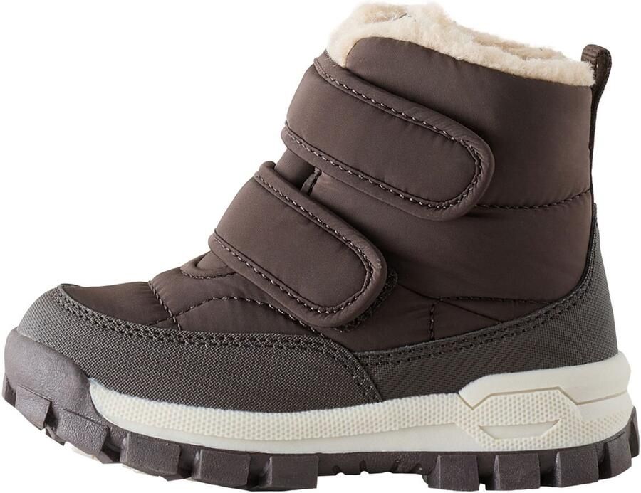 Next Jongens Waterbestendige gevoerde wandelschoenen met klittenbandsluiting Bruin