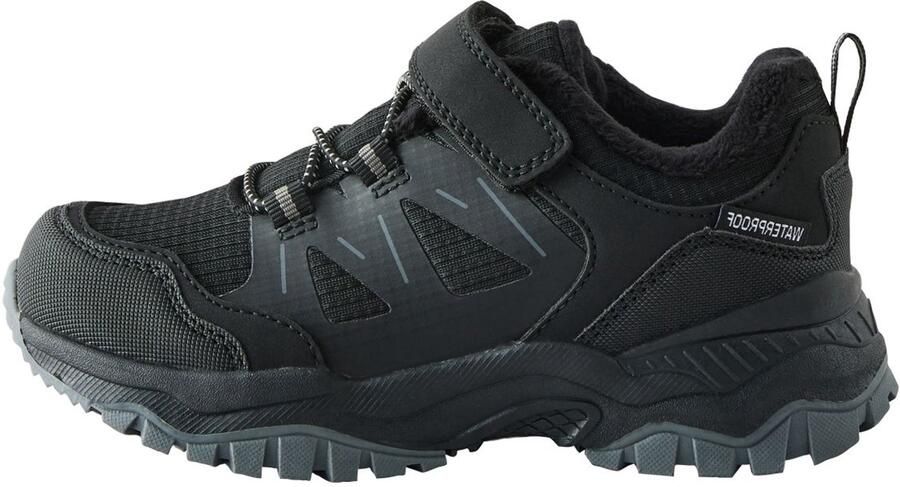 Next Jongens Waterbestendige wandelschoenen met Thinsulate-voering klittenbandsluiting en elastische veters Zwart