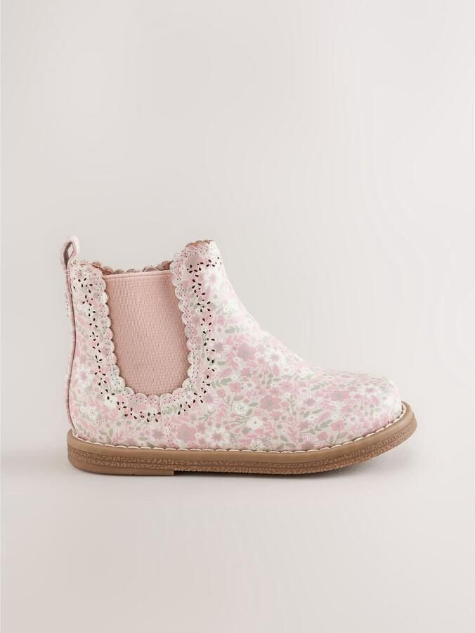 Next Meisjes Chelsea enkellaars Roze