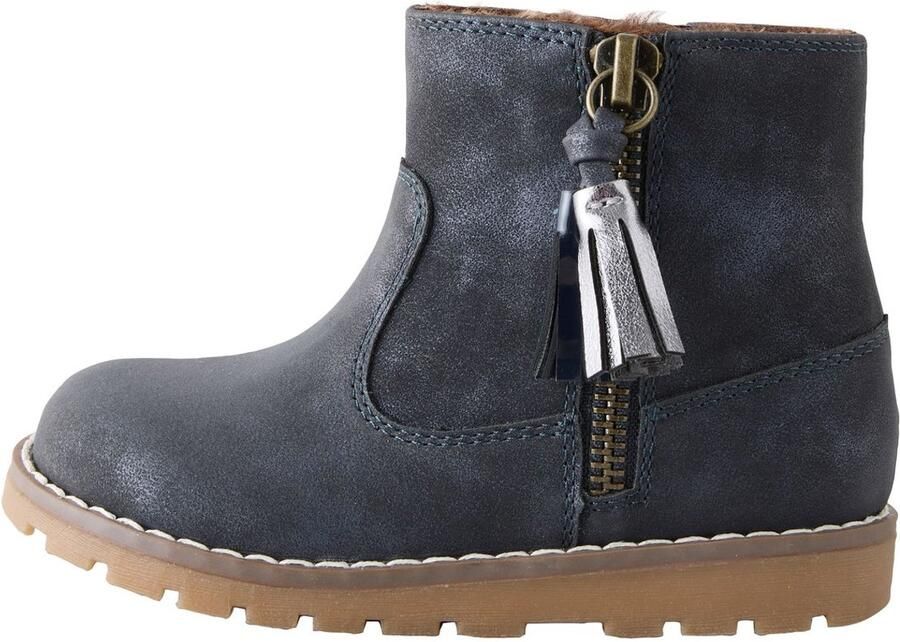 Next Meisjes Chelsea-enkellaarzen met rits en kwastjes Blauw
