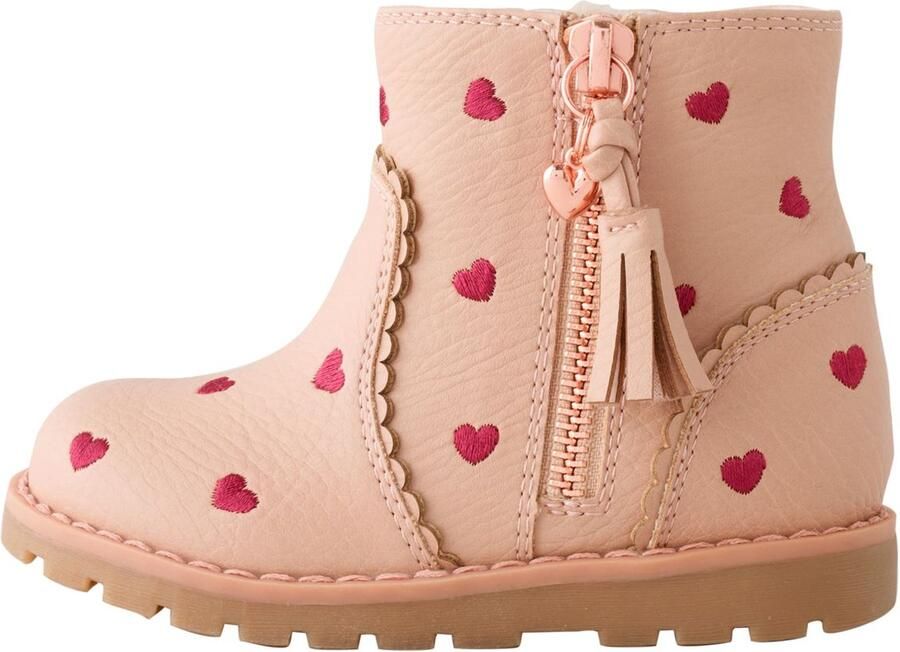Next Meisjes Chelsea-enkellaarzen met rits en kwastjes Roze