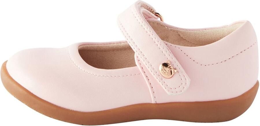 Next Meisjes Eerste loopschoenen Mary Jane-schoenen met brede pasvorm (G) Roze