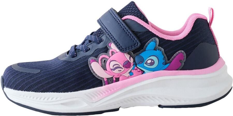 Next Meisjes Elastische sneakers met veters Blauw