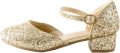 Next Meisjes Feestelijke schoenen met laag hakje en bandje Goud - Goud