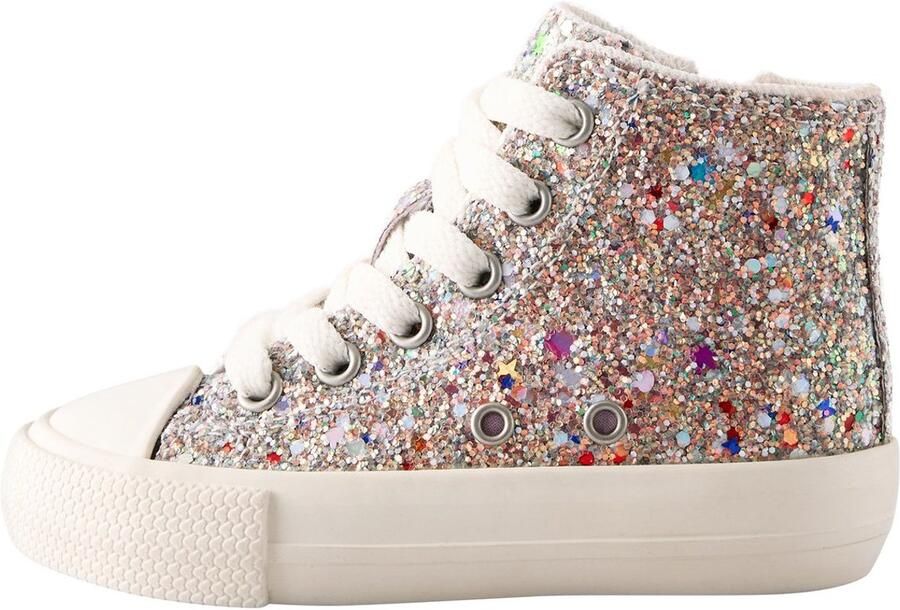 Next Meisjes Hoge sneakers Metallic