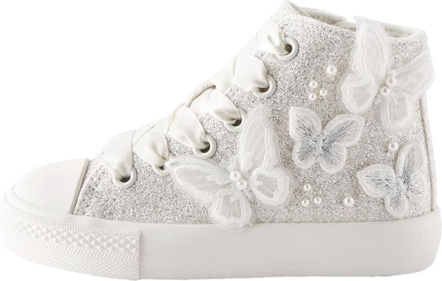 Next Meisjes Hoge sneakers Wit