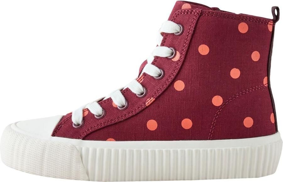 Next Meisjes Hoge vetersneakers Rood