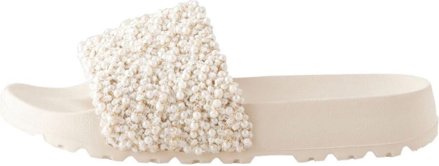 Next Meisjes Instappers met parellook Crème