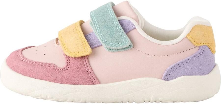 Next Meisjes Leren Barefoot-sneakers met klittenbandsluiting Crème