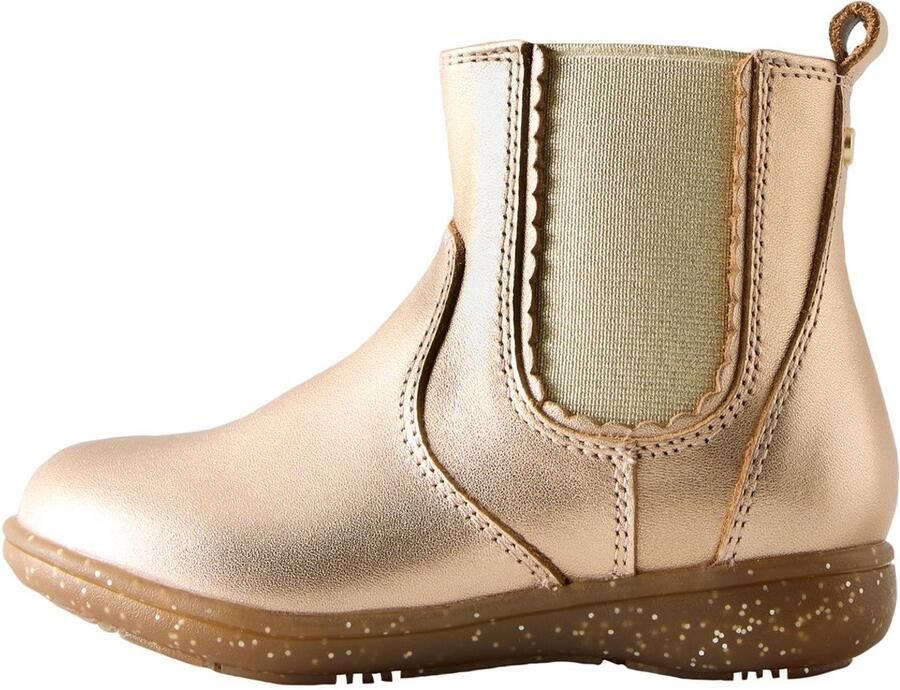 Next Meisjes Leren Chelsea enkellaars Goud