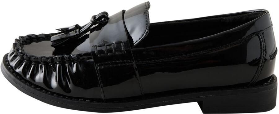 Next Meisjes Loafers voor school met ruches Zwart