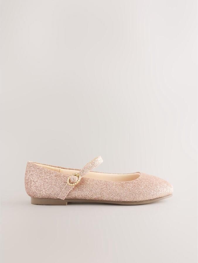 Next Meisjes Mary Jane gelegenheidsschoenen met brede pasvorm (G) Roze