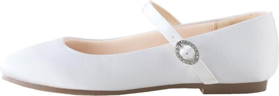 Next Meisjes Mary Jane gelegenheidsschoenen met brede pasvorm (G) Wit