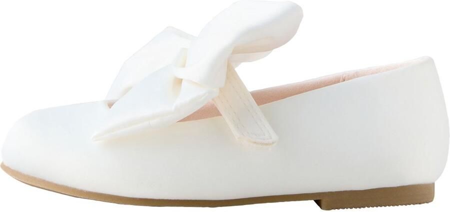 Next Meisjes Mary Jane gelegenheidsschoenen met strik en satijn bloemen Wit